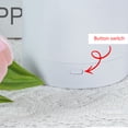 thumbnail image 3 of Lámpara de escritorio recargable con luz de noche de tulipán artificial LED (rosa 3 flores) Wdftyju Para estrenar, 3 of 4