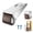 Brown, variant on 1 pc Vertical Track Roller Wheel, Heavy Duty Sliding Door Bottom Guide Roller, Gate Rollers,Alloy Steel Quiet Soft Rubber Caster for Garden Gate Fence Tables, Up to 110LBS Load Capacity