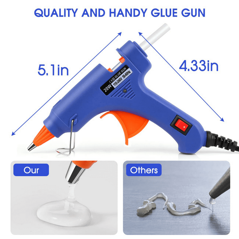 Multi Purpose 20W Hot Melt Glue Gun With Switch For DIY Crafts, Gold Filled  Jewelry Making, And Adhesive Dispensing 110 240V, 7mm Size From Dicas,  $7.03
