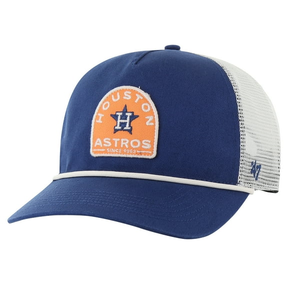 Men's '47 Navy Houston Astros Cypress Trucker Hitch Adjustable Hat