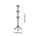 thumbnail image 3 of Alaparte Coat Racks Freestanding Coat Rack with 9 Hooks, 3 Adjustable Heights, Modern Hall Tree, Sturdy Plastic Clothes Stand for Entryway, Office, Bedroom, for Coats, Hats, Handbags and Scarves, 3 of 6