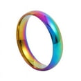 thumbnail image 2 of Titanium Steel Ring 4mm Arc Smooth Couple Stainless Steel Exquisite Ring Ring Jewelry 6 silver|https://ae01.alicdn.com/kf/Sd8dcd6946125421298c94f8a07125ca9j.jpeg, 2 of 5