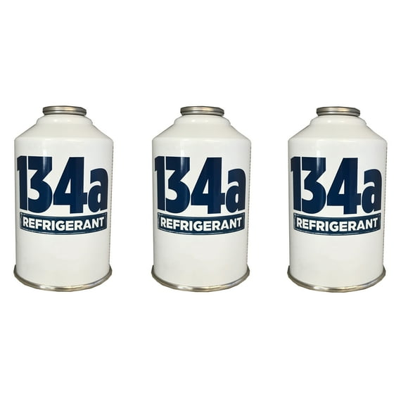 3 Cans 6oz 134 Replacement for R134a Refrigerant