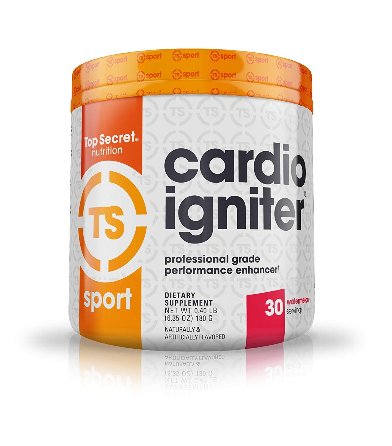 Cardio Igniter Pre Workout Supplement With Beta Alanine L Carnitine And Red Beet Extract 6 35 Oz 180g 30 Servings Fruit Punch Helps By Top Secret Nutrition Walmart Com Walmart Com