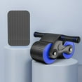 thumbnail image 4 of Anti Slip Abdominal Wheel Automatic Rebound Fitness Ab Roller Training Equipment, 4 of 5
