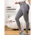 thumbnail image 4 of Athlemo Yoga Pants for Women High Waisted Workout Leggings, 4 of 8
