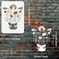 1pc Plastic Drawing Painting Stencils Templates for Painting on ...