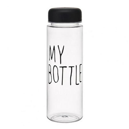 

WSSEY Lightweight Fashion Leak-proof Anti-slip Transparent Water Cup PC Water Bottle Eye-catching for Home