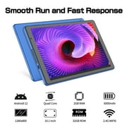 Android 14 Tablet 10.1 inch, Touch Screen, 2GB RAM 32GB Storage, Dual Camera,Quad-Core,1280x800