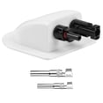 thumbnail image 1 of Waterproof ABS Solar Panel Cable Connections Box For Housing Solar Cells RV Anti Ultraviolet Cable Entry Gland, 1 of 8