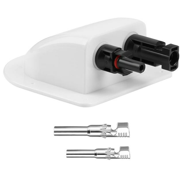 Waterproof ABS Solar Panel Cable Connections Box For Housing Solar Cells RV Anti Ultraviolet Cable Entry Gland