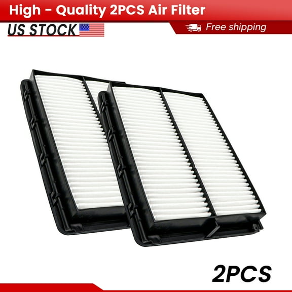 ACB ZONE 2 x Engine Air Filter for Hyundai Santa Fe Palisade Kia Sorento L4 2.4L 2.0L, OEM Engine Air Filter (CA11943)