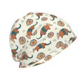 thumbnail image 3 of Naloa Colorful Armadillos1 Beanie for Men Women Knitted Unisex Winter Hat Beanies Cap Knit Cuffed Beanies Hats, 3 of 7