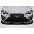 thumbnail image 1 of 2014-2018 Lexus RC Series RC200T RC350 Carbon Creations EBS Front Lip Splitters - 2 Piece (F Sport model only), 1 of 5
