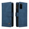 thumbnail image 3 of Case for Samsung Galaxy S20 Plus 5G Cover Zipper Pocket Wallet Case Magnetic Protective - Blue, 3 of 5