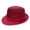 Red, variant on HAJWOH Sun Hat Lightweight Crushable Soft Cool Mesh Fedora for Men and Women