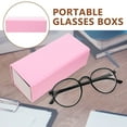 thumbnail image 6 of NICEXMAS Glasses Holder Pink Pu 1Pcs Back to School, 6 of 6