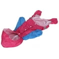 thumbnail image 4 of Pet Raincoat Waterproof Dog Coat Jacket with Reflective Strip Breathable Lightweight for Outdoor WalkingRose Red S, 4 of 9