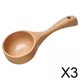 thumbnail image 1 of 3x Cuchara De Agua Multiusos Vajilla Hecha A Mano Para Cocinar Botes Harina Arroz, 1 of 8