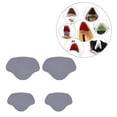 thumbnail image 2 of fastboy Semelles de Talon pour Réparation de Talon pour Hommes & Femmes Talons Hauts Gris Clair, 2 of 9