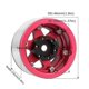 thumbnail image 4 of Silver Black 1.55 Inch Metal Wheel Tire Climbing Car AX90069 for JIMNY CC01, 4 of 5