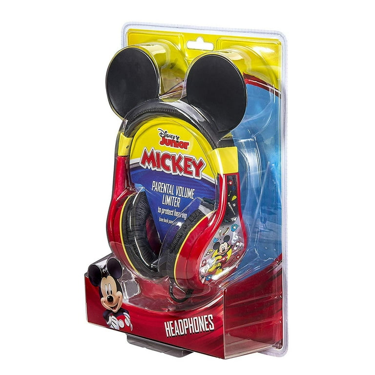 Disney's Mickey Mouse Kid-Friendly Headphones, Volume Limited - Walmart.com Disney's Mickey Mouse Kid-Friendly Headphones, Volume Limited - Walmart.com