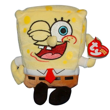 Ty Beanie Baby: SpongeBob ThumbsUp | Stuffed Animal
