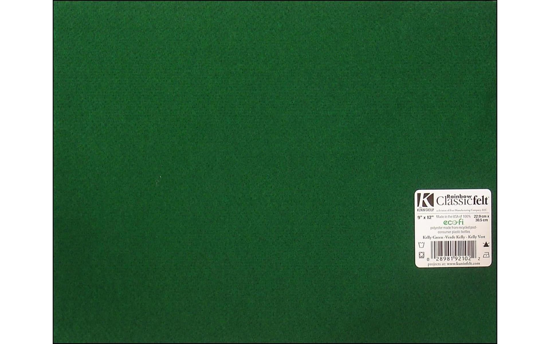 Hello Hobby Kelly Green Classic Craft Felt, 1 Each