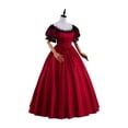 thumbnail image 5 of Women's 1880s Victorian Gothic Ball Gown Off-Shoulder Lace Southern Belle Evening Dress, 5 of 7