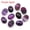 Purple Agate, variant on 15*20mm Oval Flatback Cab Cabochon Gemstone Beads Polished Jewelry Making DIY