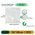 thumbnail image 3 of Mirov Reusable Food Vacuum Storage Bags — 30 BPA-free vacuum bags, suitable for freezers and microwaves, odor-proof and leak-proof, 3 of 9