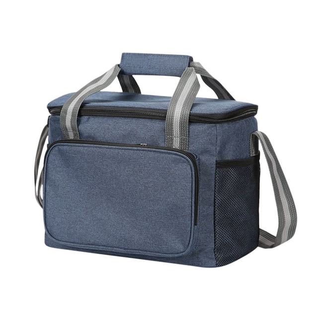 Bolsa térmica aislante de gran capacidad para picnic, ideal para alimentos y bebidas. Bolsa portátil para llevar el almuerzo al aire libre, para compras y para la playa.