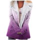 thumbnail image 2 of Puntoco Mujeres Tallas grandes Invierno Cálido Compuesto Felpa Botón Solapas Chaqueta Outwear Abrigo Rollbacks Puntoco Puntoco-2920, 2 of 5
