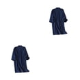 thumbnail image 4 of Sonducket Kimono primavera verano crepé señoras fino camisón mujeres hombres Albornoz hogar boda pijamas ropa de dormir Type9 NO9, 4 of 6