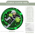 thumbnail image 2 of Danny Phantom-theme Fitted Round Tablecloths Elastic Edged Table Covers Waterproof Table Cloth for Kitchen Holiday Party Tables Decor 120cm, 2 of 6