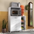 thumbnail image 1 of Mueble para Cocina Madik con Puertas y Estantes Laterales color Blanco 2531.0002, 1 of 4