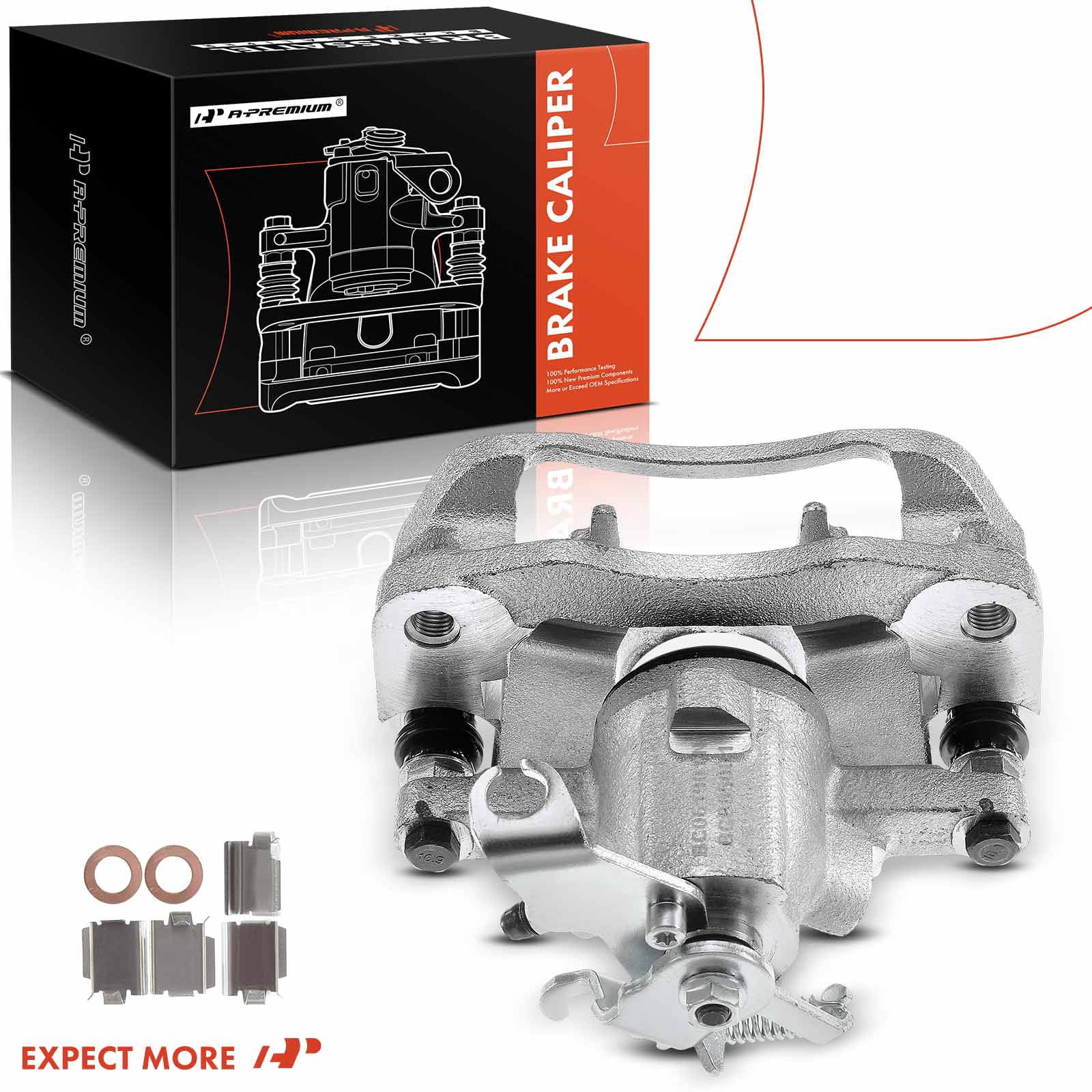 2x Front Dual Piston Brake Calipers For Dodge Grand Caravan Ram C/V Town & Country