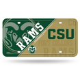 thumbnail image 1 of Colorado State Rams Metal License Plate, 1 of 2