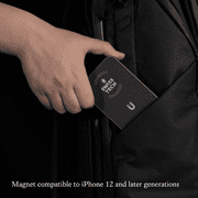 Swiss Tech Portable Power Bank, 10000mAh, Wireless Charging, Magnetic Attachment, Fast Charge Compatible
