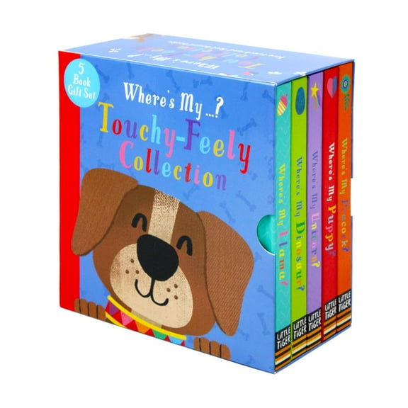 Where's My... Touchy-Feely 5 Books Box Set by Kate McLelland - Ages 0-5 - Board Book