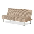 thumbnail image 5 of Furniture of America Wuntly Convertible Chenille Futon Sofa Bed, Taupe, 5 of 5