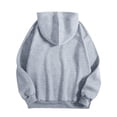 thumbnail image 3 of WILLBEST Sudaderas para Hombre, Sudadera con Capucha y Hombros Descubiertos con Estampado De Cara para Hombre, Sudadera Informal Holgada, Cómoda y A La Moda Mediana​​, 3 of 3