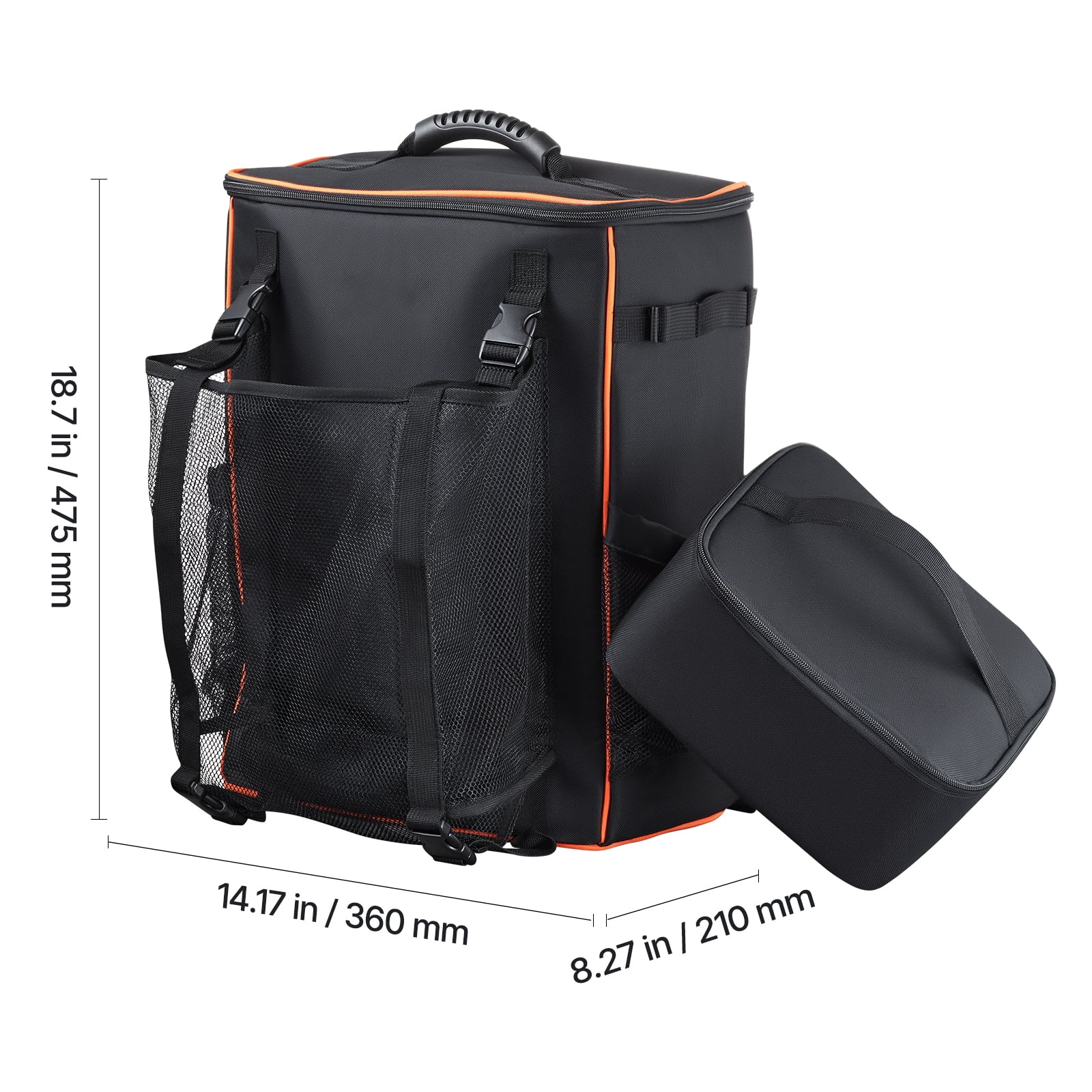 KFFKFF 33L Welding Backpack with Insulated Compartment & Helmet Storage, Durable 600D Polyester Gear Bag for Tools, Helmet, Camping, Hiking, and Multi-Purpose Use