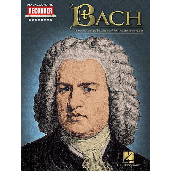 Bach: Hal Leonard Recorder Songbook, (Paperback)