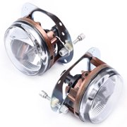 CROSSDESIGN Front Fog Lights Fit for Mercedes Benz W204 C260 C300 AMG C-Class Sedan 2006-2014