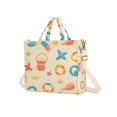 thumbnail image 7 of FORMRS Womens Corduroy Tote Bag Crossbody Shoulder Handbag with Pocket, Beach Pattern, 7 of 7