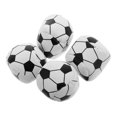 thumbnail image 3 of KAKOWELY 4 bolsas de frijoles pequeñas para niños, novedosas bolsas de frijoles con forma de fútbol, accesorios para lanzar y atrapar, para actividades en el jardín interior y exterior., 3 of 4
