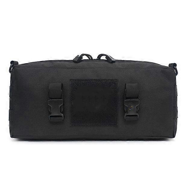 Mochila táctica militar, bolsa de viaje para acampar, accesorio militar, nailon, para deportes al aire libre, pesca, senderismo, caza, para hombre, bolsa Molle, color negro