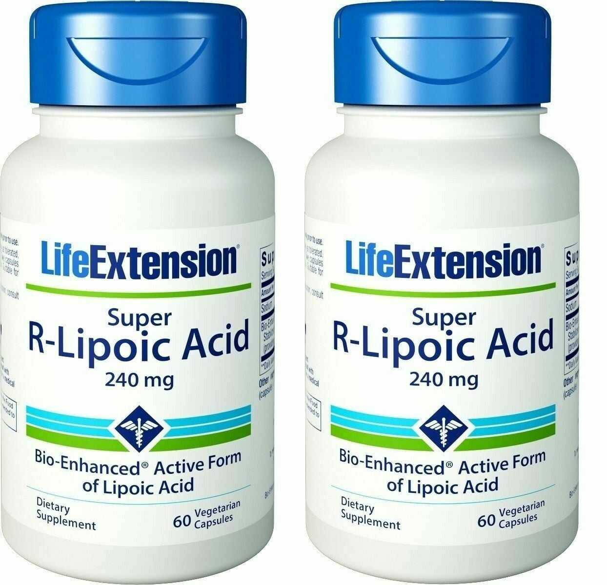 Life Extension Super RLipoic Acid 240 mg, 60 vegetarian capsules