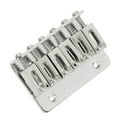 thumbnail image 3 of Guitar Fixed Saddle Bridge, 6 String Beautiful Looking Robust Decorative Guitar Hardtail Bridge Set  For Maintenance Silver,Black,Gold, 3 of 8
